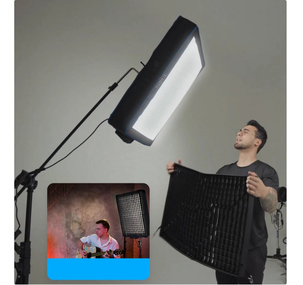 Осветитель Sirui A200R-L (+ кабель 3м) Осветитель Sirui A200R-L (+ кабель 3м)