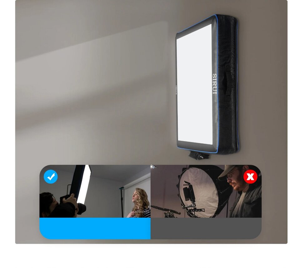 Осветитель Sirui A200B-L (+ кабель 3м) Осветитель Sirui A200B-L (+ кабель 3м)