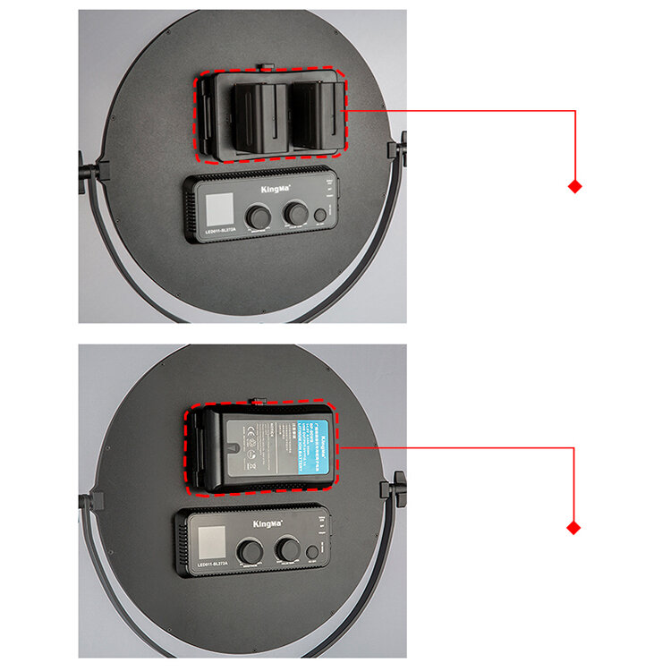 Адаптер KingMa F2-BP (V-Mount - NP-F) Адаптер KingMa F2-BP (V-Mount - NP-F)