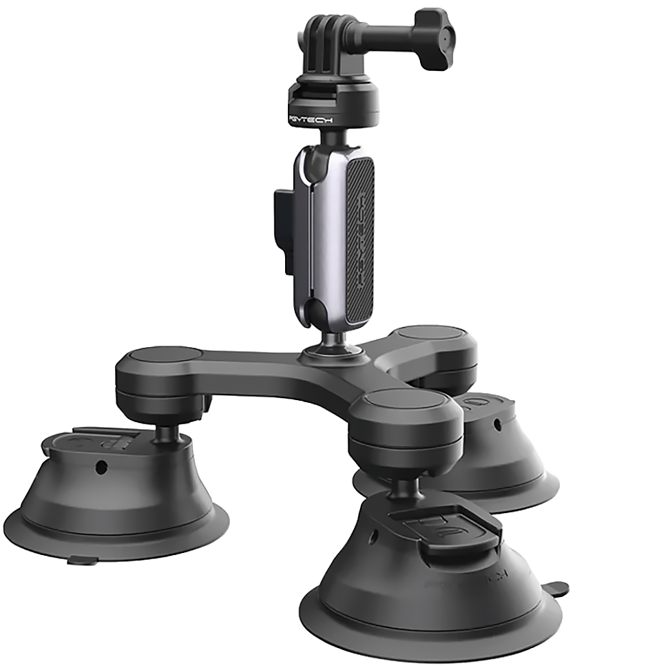 Крепление для экшн-камеры PGYTECH CapLock Three-arm Suction Mount Крепление для экшн-камеры PGYTECH CapLock Three-arm Suction Mount