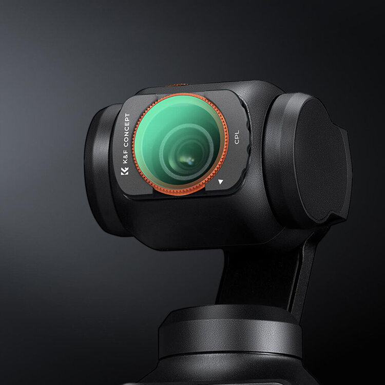 Комплект светофильтров K&F Concept CPL + ND для DJI Osmo Pocket 3 (3шт) Комплект светофильтров K&F Concept CPL + ND для DJI Osmo Pocket 3 (3шт)