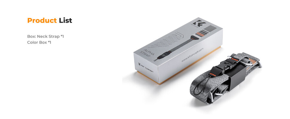 Шейный ремень K&F Concept Camera strap KF13.132 Серебро Шейный ремень K&F Concept Camera strap KF13.132 Серебро