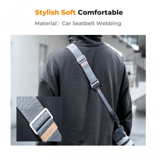 Шейный ремень K&F Concept Camera strap KF13.132 Серебро Шейный ремень K&F Concept Camera strap KF13.132 Серебро