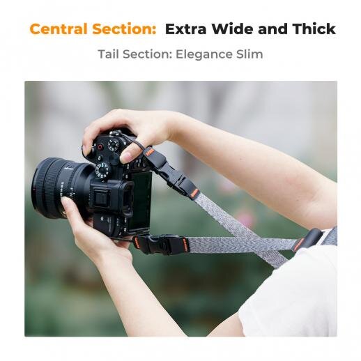 Шейный ремень K&F Concept Camera strap KF13.132 Серебро Шейный ремень K&F Concept Camera strap KF13.132 Серебро