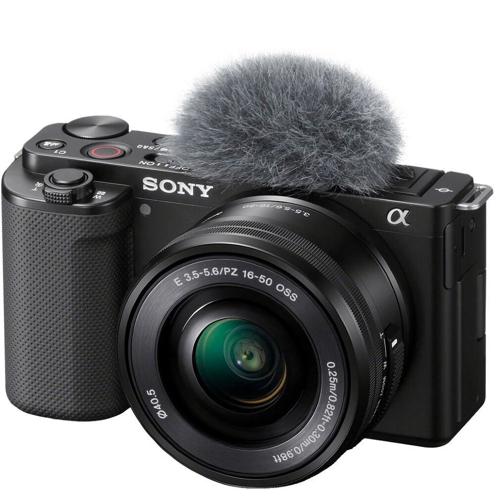 Беззеркальная камера Sony ZV-E10 Черная (+ E PZ 16-50mm f/3.5-5.6 OSS) Беззеркальная камера Sony ZV-E10 Черная (+ E PZ 16-50mm f/3.5-5.6 OSS)
