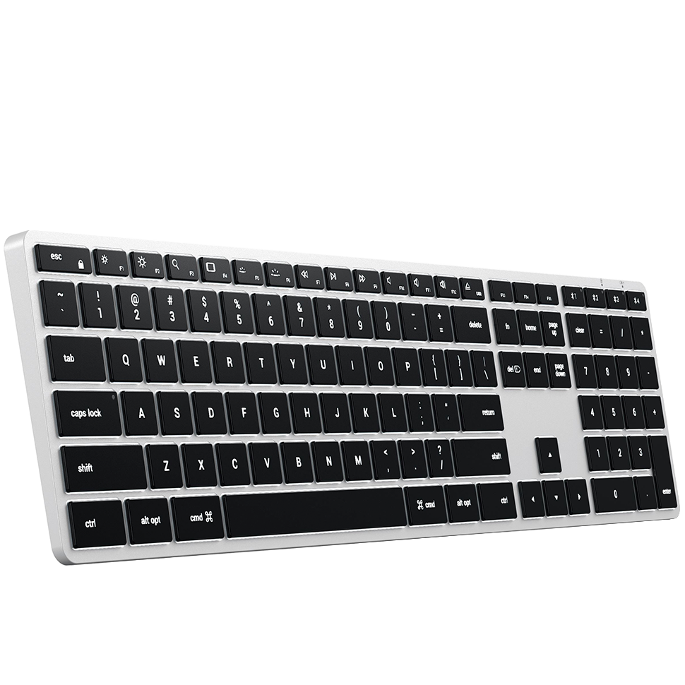 Клавиатура Satechi Slim X3 Bluetooth (RU) Серебро Клавиатура Satechi Slim X3 Bluetooth (RU) Серебро