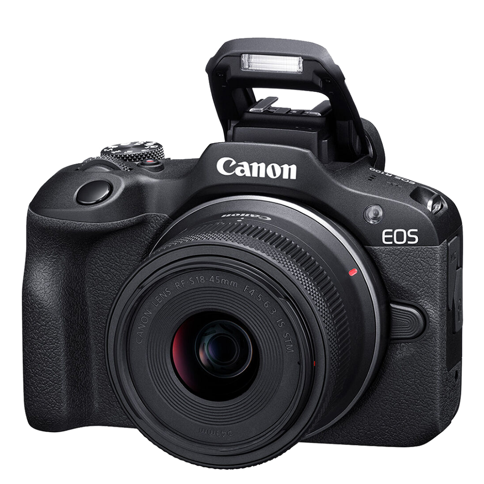 Беззеркальная камера Canon EOS R100 Kit (+ RF-S 18-45mm f/4.5-6.3 IS STM) Беззеркальная камера Canon EOS R100 Kit (+ RF-S 18-45mm f/4.5-6.3 IS STM)