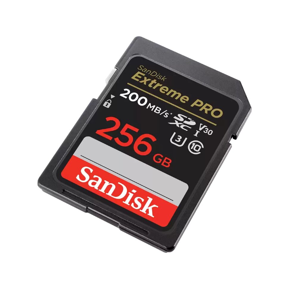 Карта памяти SanDisk Extreme Pro 256Gb SDXC UHS-I U3 V30 Карта памяти SanDisk Extreme Pro 256Gb SDXC UHS-I U3 V30