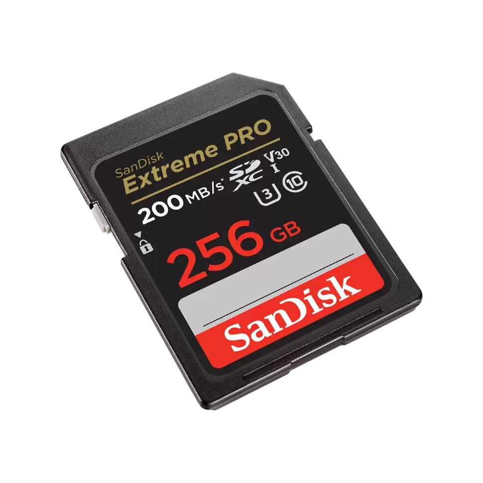 Карта памяти SanDisk Extreme Pro 256Gb SDXC UHS-I U3 V30 Карта памяти SanDisk Extreme Pro 256Gb SDXC UHS-I U3 V30