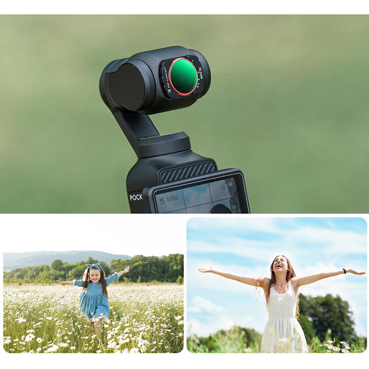 Комплект светофильтров K&F Concept VND для DJI Osmo Pocket 3 (2шт) Комплект светофильтров K&F Concept VND для DJI Osmo Pocket 3 (2шт)