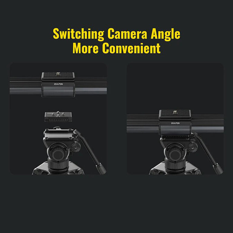 Быстросъёмная площадка ZEAPON Slider Manfrotto Standard для слайдера Быстросъёмная площадка ZEAPON Slider Manfrotto Standard для слайдера