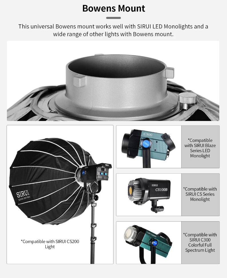 Софтбокс Sirui QR90-DP Софтбокс Sirui QR90-DP