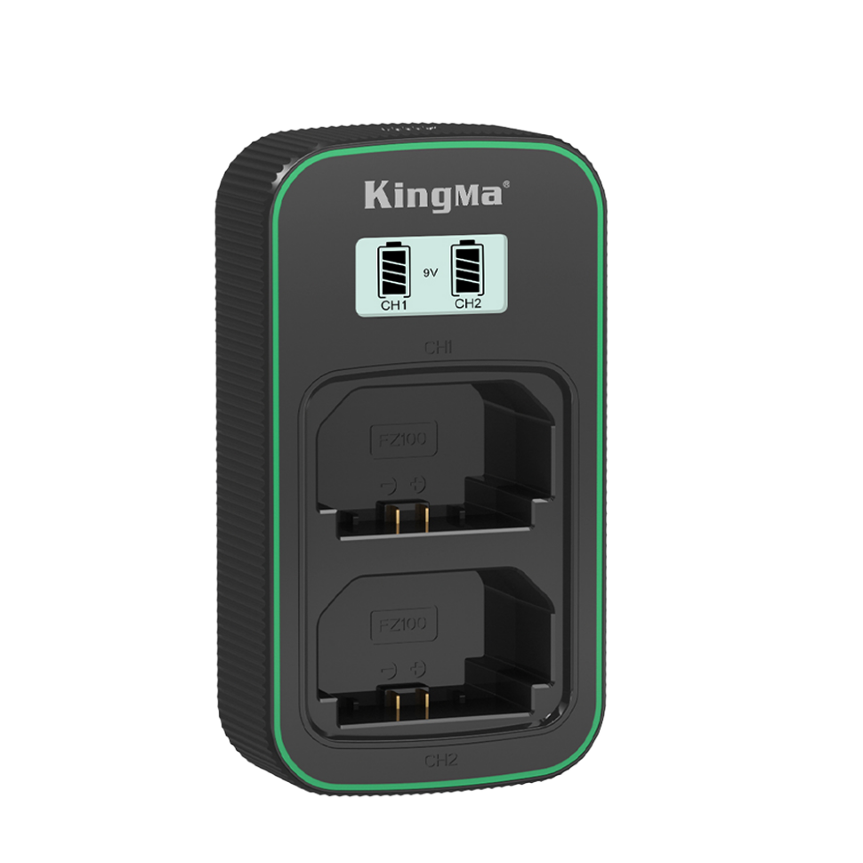 Зарядное устройство Kingma PD3.0 Dual Battery Charger для NP-FZ100 Зарядное устройство Kingma PD3.0 Dual Battery Charger для NP-FZ100
