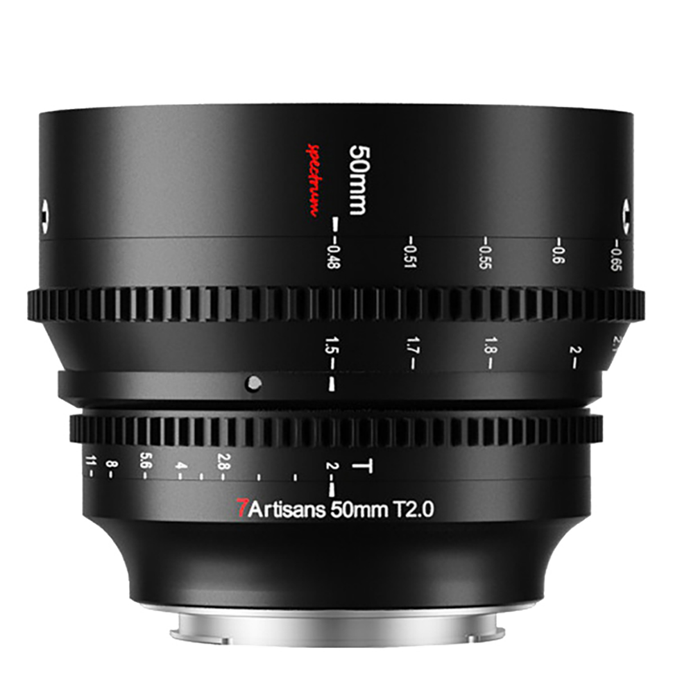 Объектив 7Artisans Spectrum 50mm T2.0 E-Mount