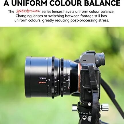 Объектив 7Artisans Spectrum 85mm T2.0 E-Mount Объектив 7Artisans Spectrum 85mm T2.0 E-Mount