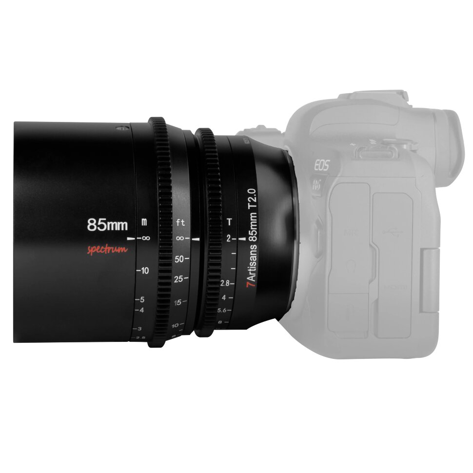 Объектив 7Artisans Spectrum 85mm T2.0 E-Mount Объектив 7Artisans Spectrum 85mm T2.0 E-Mount