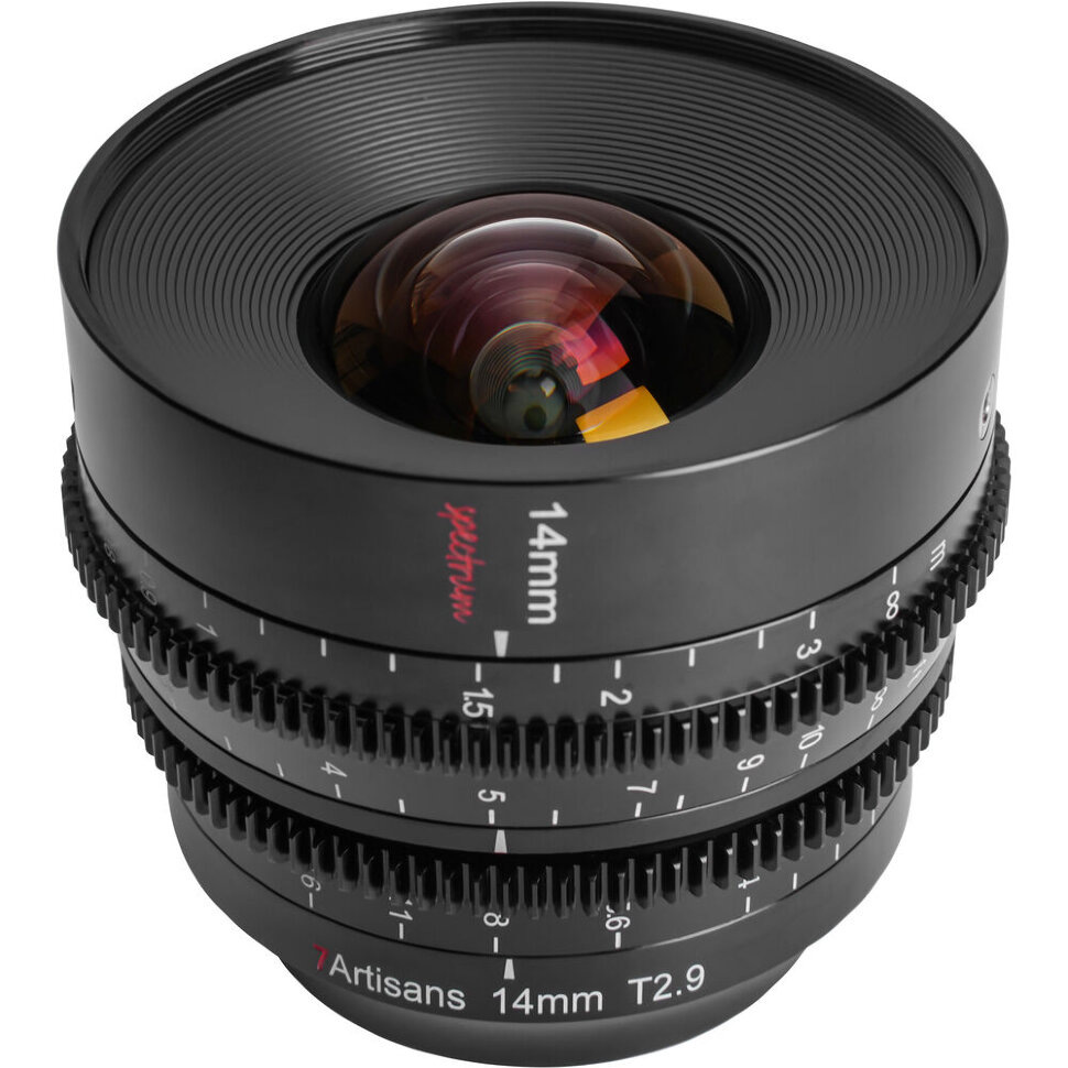 Объектив 7Artisans Spectrum 14mm T2.9 E-Mount Объектив 7Artisans Spectrum 14mm T2.9 E-Mount