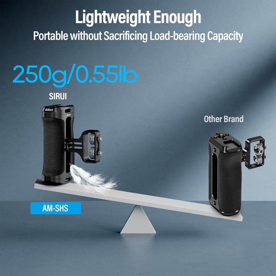 Рукоятка Sirui Side Handle ARRI Mount + Double 1/4" Рукоятка Sirui Side Handle ARRI Mount + Double 1/4"