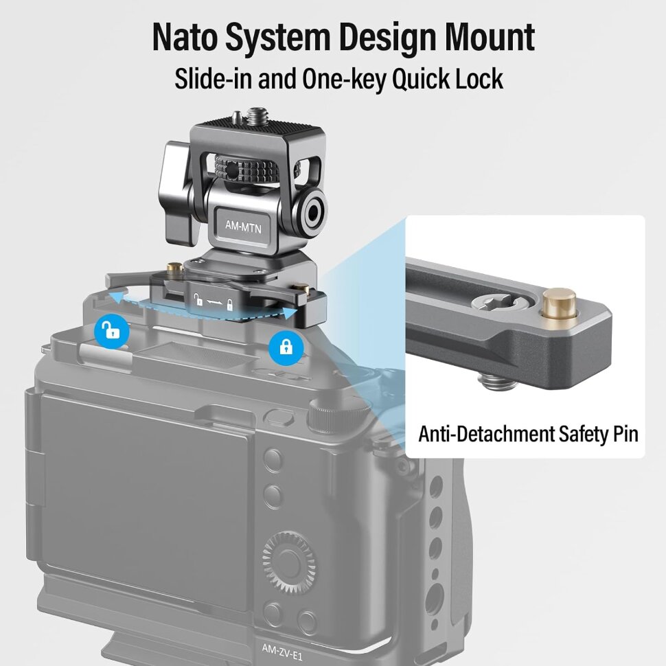 Крепление Sirui Monitor Mount NATO Крепление Sirui Monitor Mount NATO
