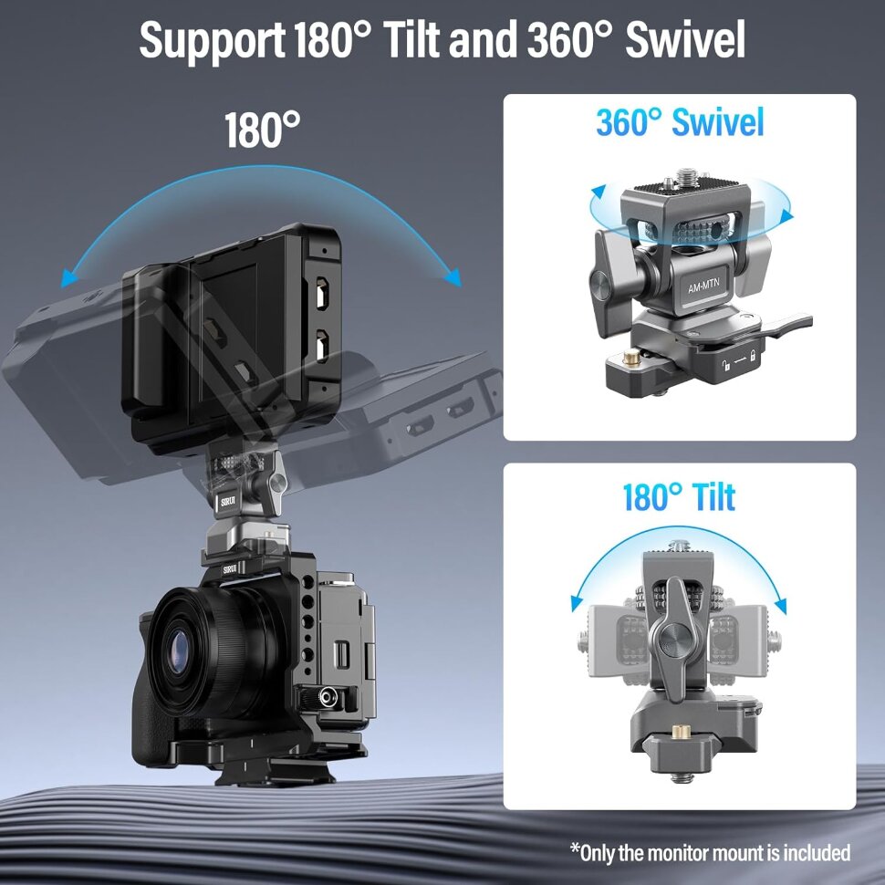 Крепление Sirui Monitor Mount NATO Крепление Sirui Monitor Mount NATO