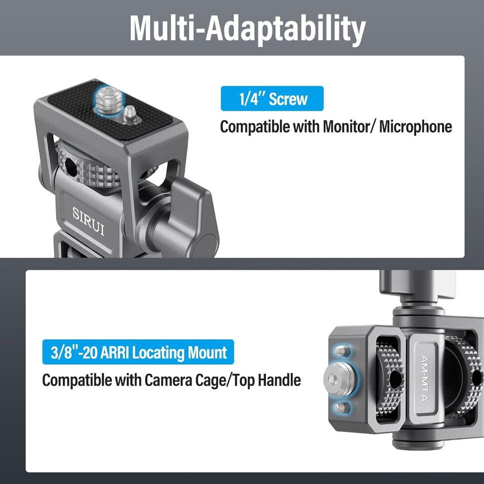Крепление Sirui Monitor Mount ARRI 3/8" Крепление Sirui Monitor Mount ARRI 3/8"