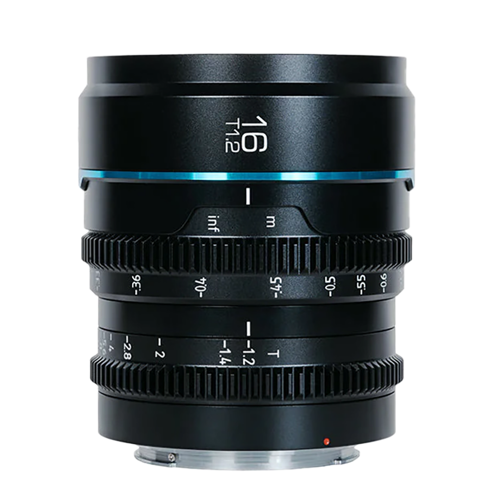 Объектив Sirui Nightwalker 16mm T1.2 S35 X-mount Чёрный