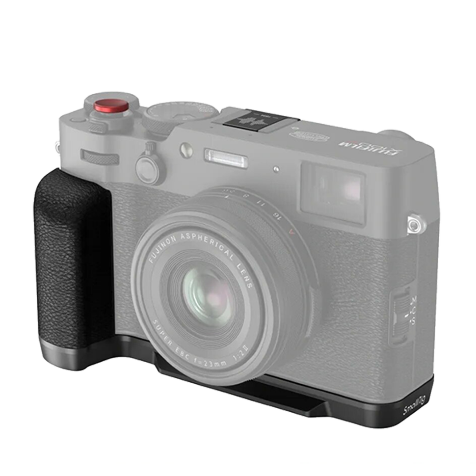 Площадка с рукояткой SmallRig Silicone для Fujifilm X100VI / X100V Чёрная Площадка с рукояткой SmallRig Silicone для Fujifilm X100VI / X100V Чёрная