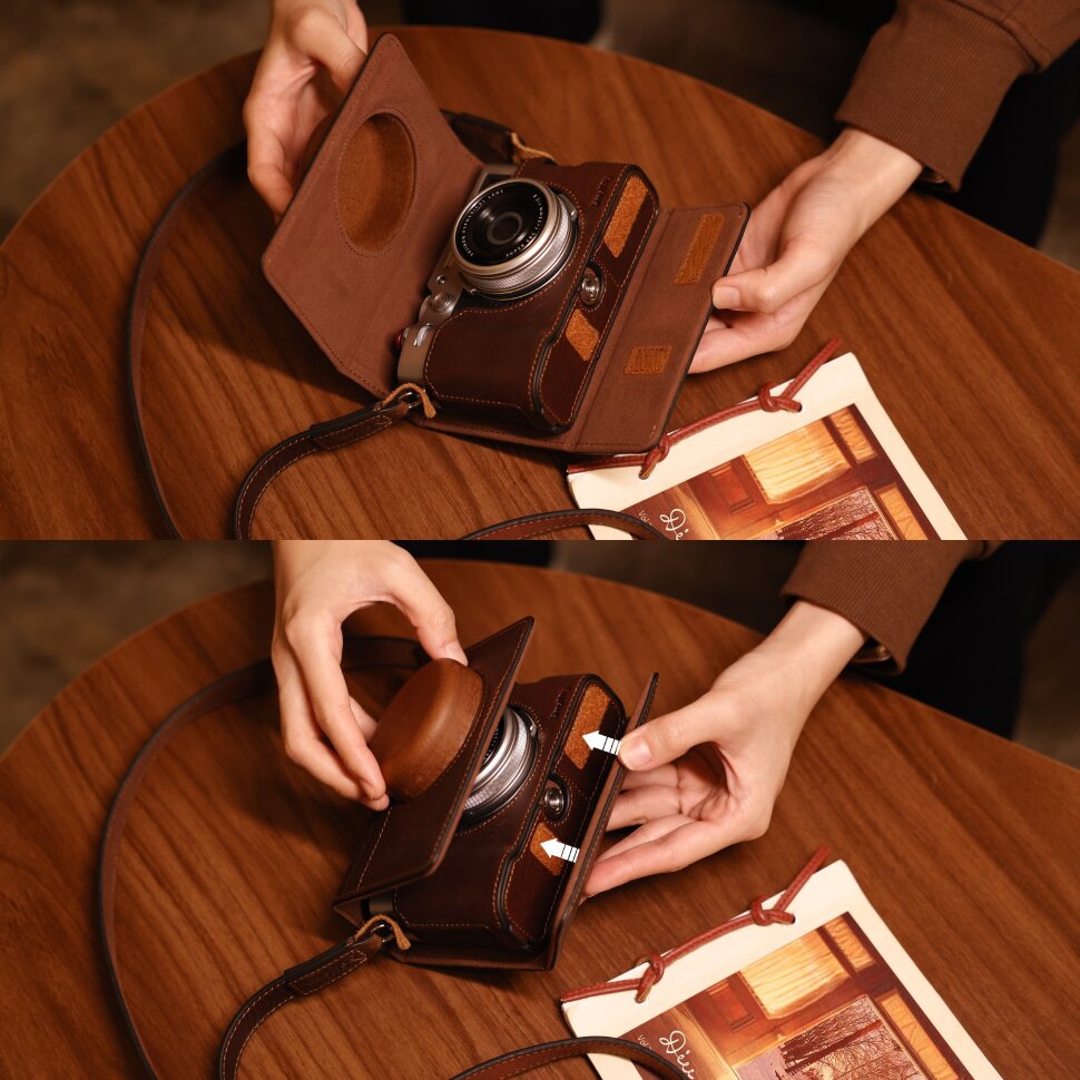 Чехол SmallRig Leather Case Kit для Fujifilm X100VI Чехол SmallRig Leather Case Kit для Fujifilm X100VI