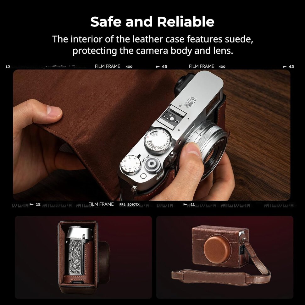 Чехол SmallRig Leather Case Kit для Fujifilm X100VI Чехол SmallRig Leather Case Kit для Fujifilm X100VI
