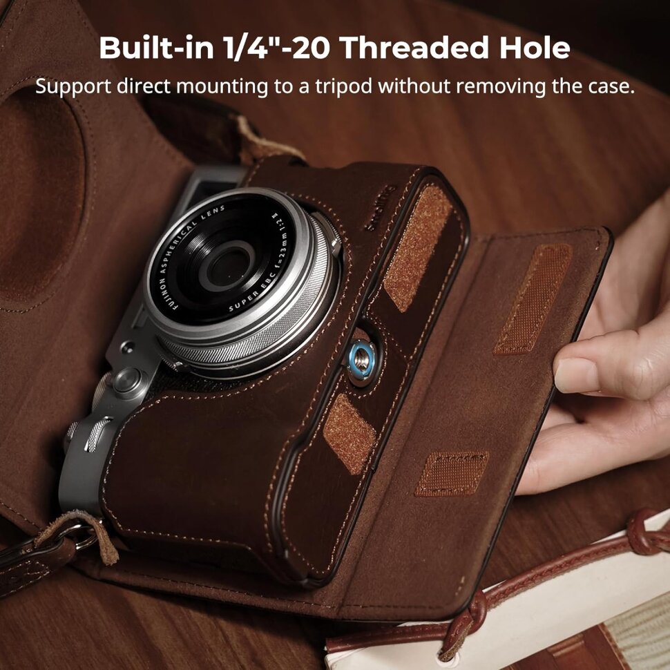 Чехол SmallRig Leather Case Kit для Fujifilm X100VI Чехол SmallRig Leather Case Kit для Fujifilm X100VI