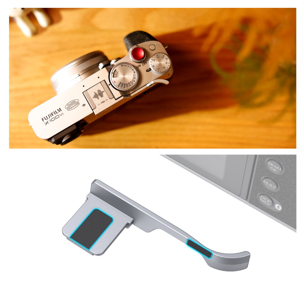 Упор для большого пальца SmallRig 4559 Thumb Grip для Fujifilm X100VI / X100V Чёрный Упор для большого пальца SmallRig 4559 Thumb Grip для Fujifilm X100VI / X100V Чёрный