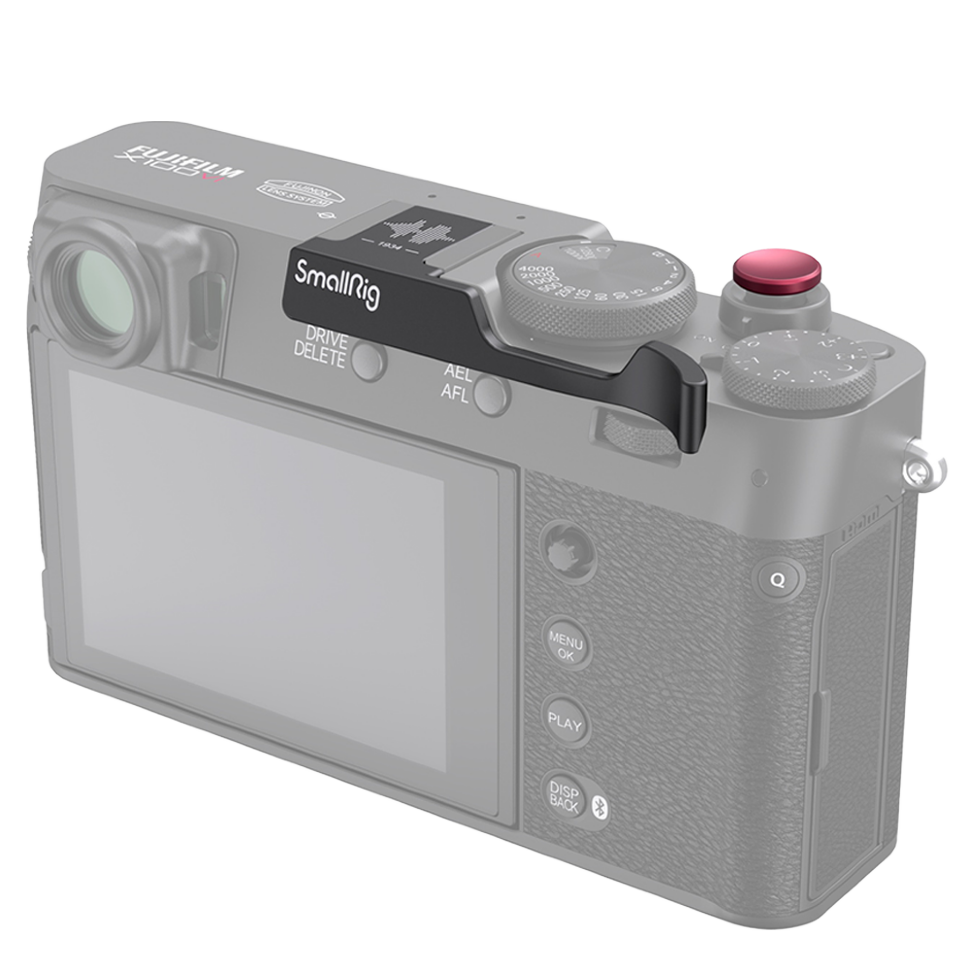 Упор для большого пальца SmallRig 4559 Thumb Grip для Fujifilm X100VI / X100V Чёрный Упор для большого пальца SmallRig 4559 Thumb Grip для Fujifilm X100VI / X100V Чёрный