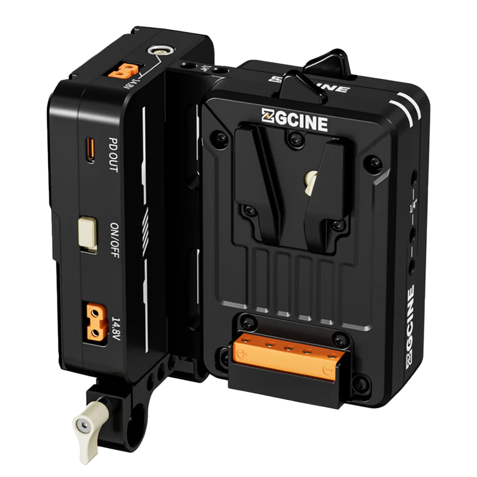 Батарейная площадка ZGCine VM-HS2 Hot Swap/Shark Fin Dual Micro V Mount Батарейная площадка ZGCine VM-HS2 Hot Swap/Shark Fin Dual Micro V Mount