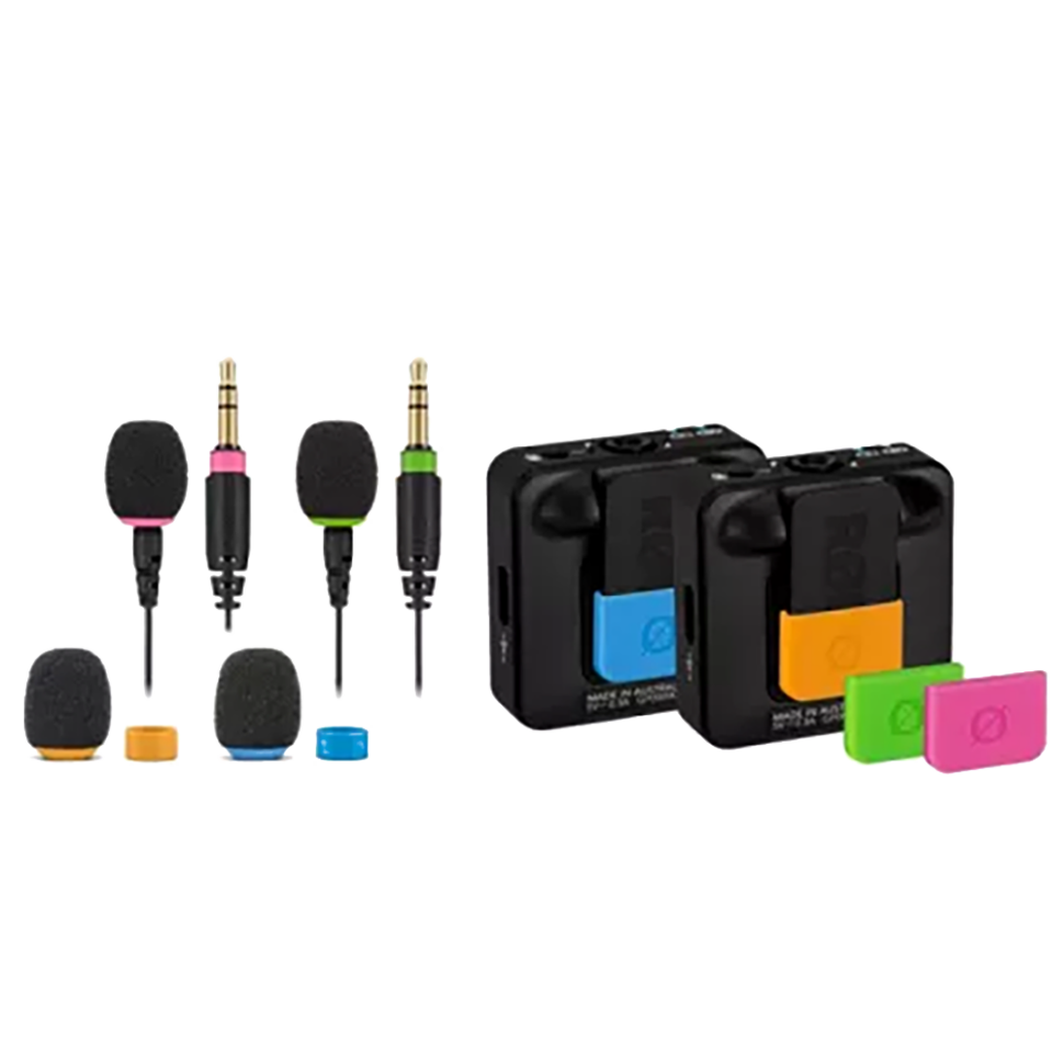 Комплект аксессуаров RODE COLORS3 для Lavalier II/Wireless GO/GO II Комплект аксессуаров RODE COLORS3 для Lavalier II/Wireless GO/GO II