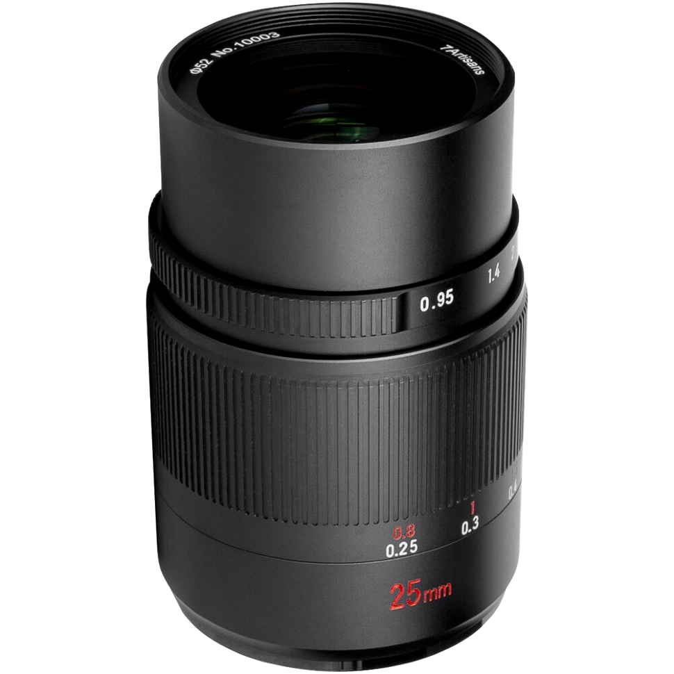 Объектив 7Artisans 25mm F0.95 Micro 4/3