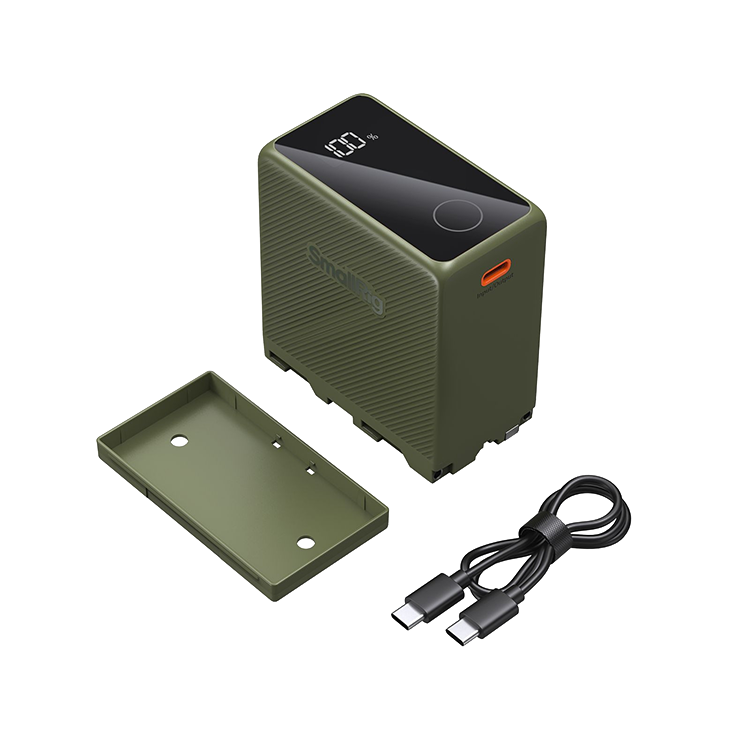 Аккумулятор SmallRig NP-F970 Type-C 36W 75.65Wh Зелёный Аккумулятор SmallRig NP-F970 Type-C 36W 75.65Wh Зелёный