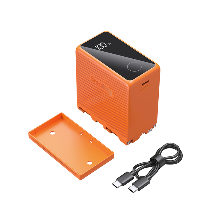 Аккумулятор SmallRig NP-F970 Type-C 36W 75.65Wh Оранжевый Аккумулятор SmallRig NP-F970 Type-C 36W 75.65Wh Оранжевый