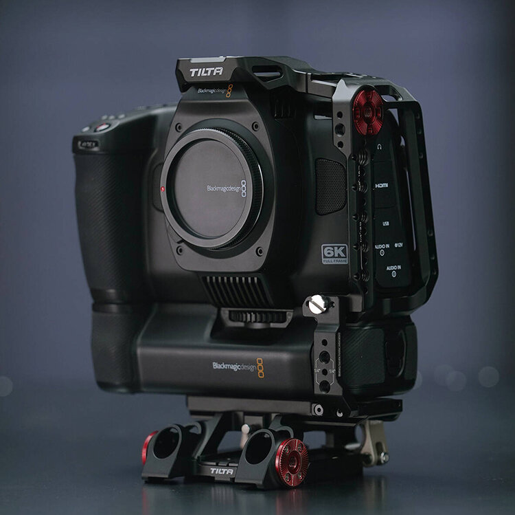 Клетка Tilta Advanced Kit для BMCC 6K Чёрная Клетка Tilta Advanced Kit для BMCC 6K Чёрная