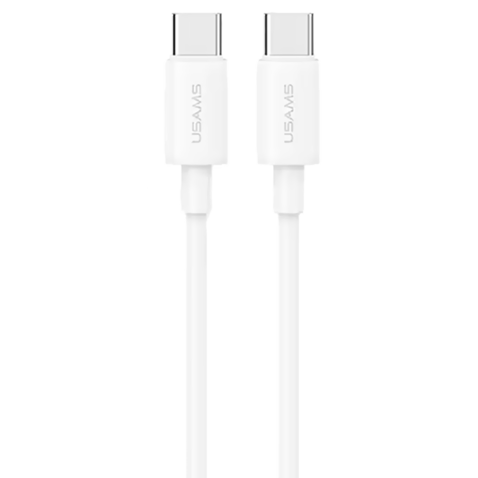 Кабель Usams SJ711 YD Type-C 60W 1м Белый Кабель Usams SJ711 YD Type-C 60W 1м Белый