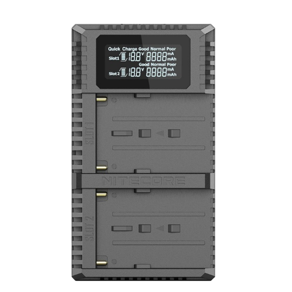 Зарядное устройство Nitecore USN3 PRO для NP-F Зарядное устройство Nitecore USN3 PRO для NP-F