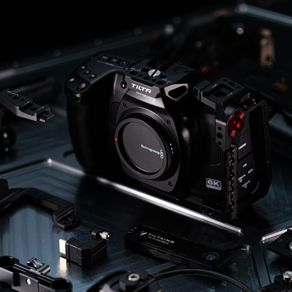 Клетка Tilta Basic Kit для BMCC 6K Чёрная Клетка Tilta Basic Kit для BMCC 6K Чёрная