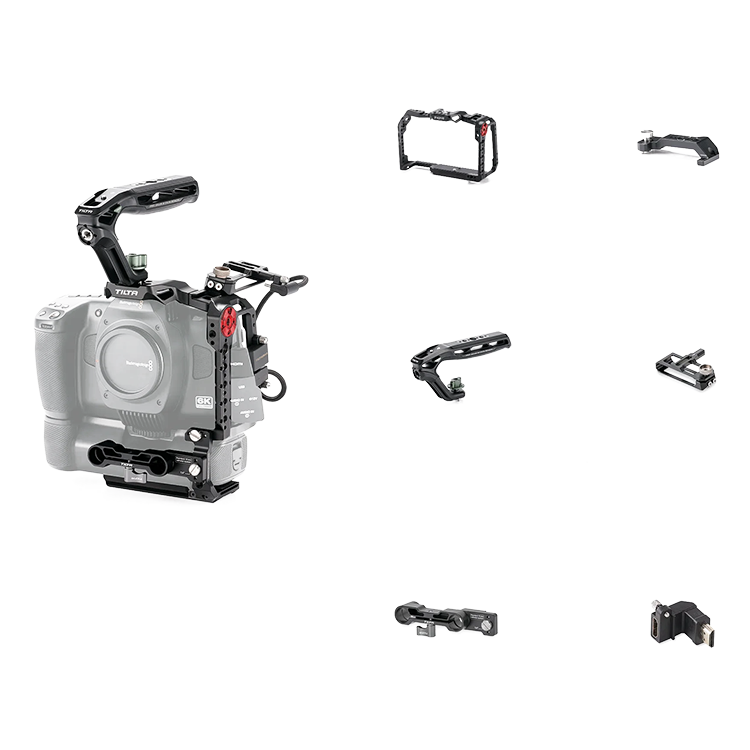Клетка Tilta Basic Kit для BMCC 6K Чёрная Клетка Tilta Basic Kit для BMCC 6K Чёрная