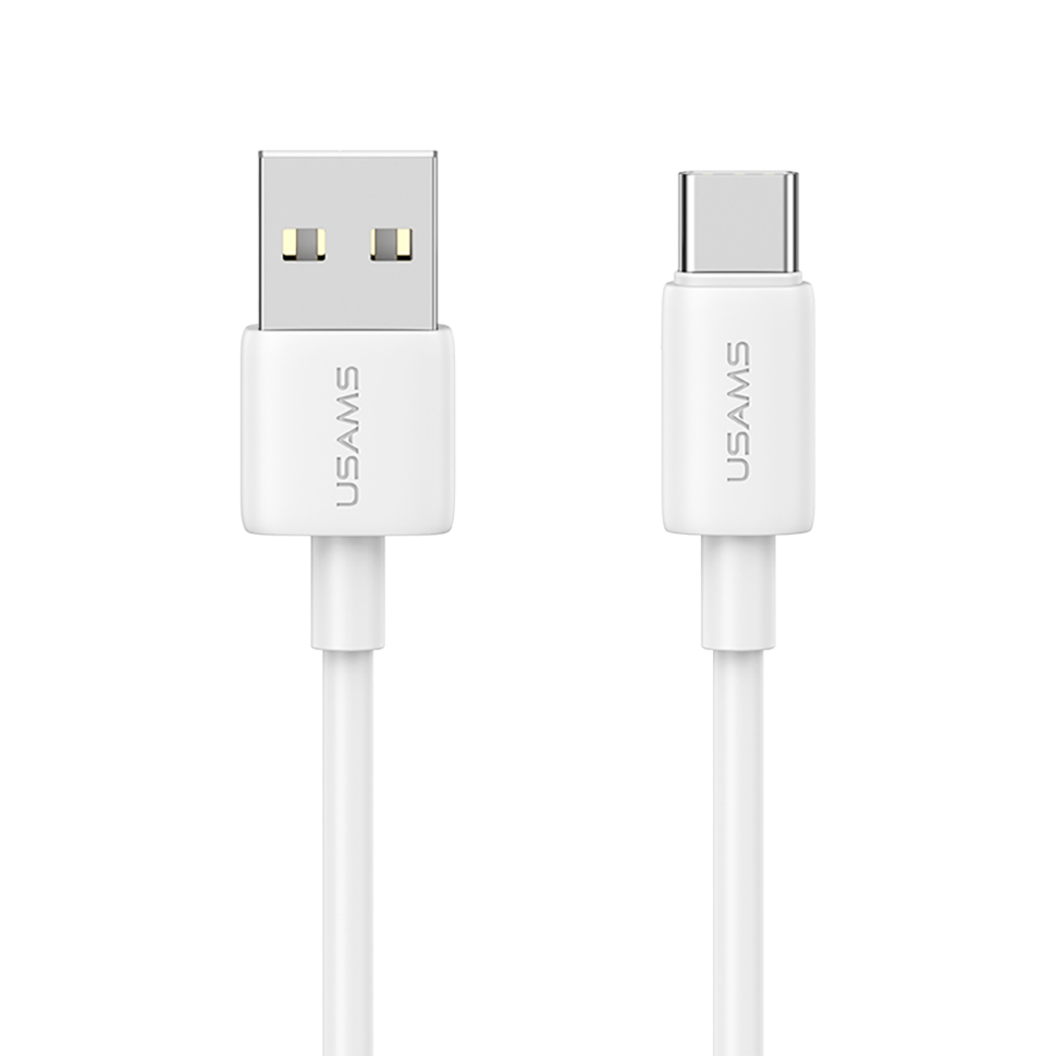Кабель USAMS SJ708 YD Type-C - USB 3A 1м Белый Кабель USAMS SJ708 YD Type-C - USB 3A 1м Белый
