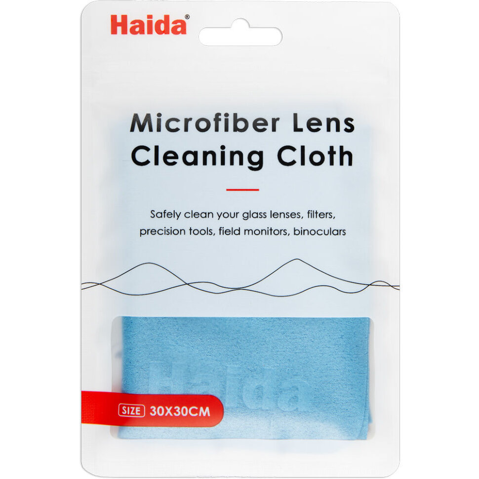 Салфетка Haida Microfiber Lens Cloth 30x30см Голубая Салфетка Haida Microfiber Lens Cloth 30x30см Голубая