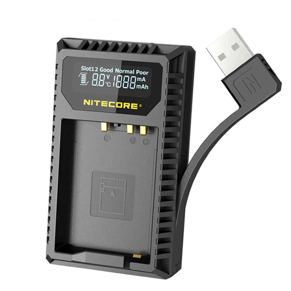 Зарядное устройство Nitecore FX1 для NP-W126/NP-W126S Зарядное устройство Nitecore FX1 для NP-W126/NP-W126S