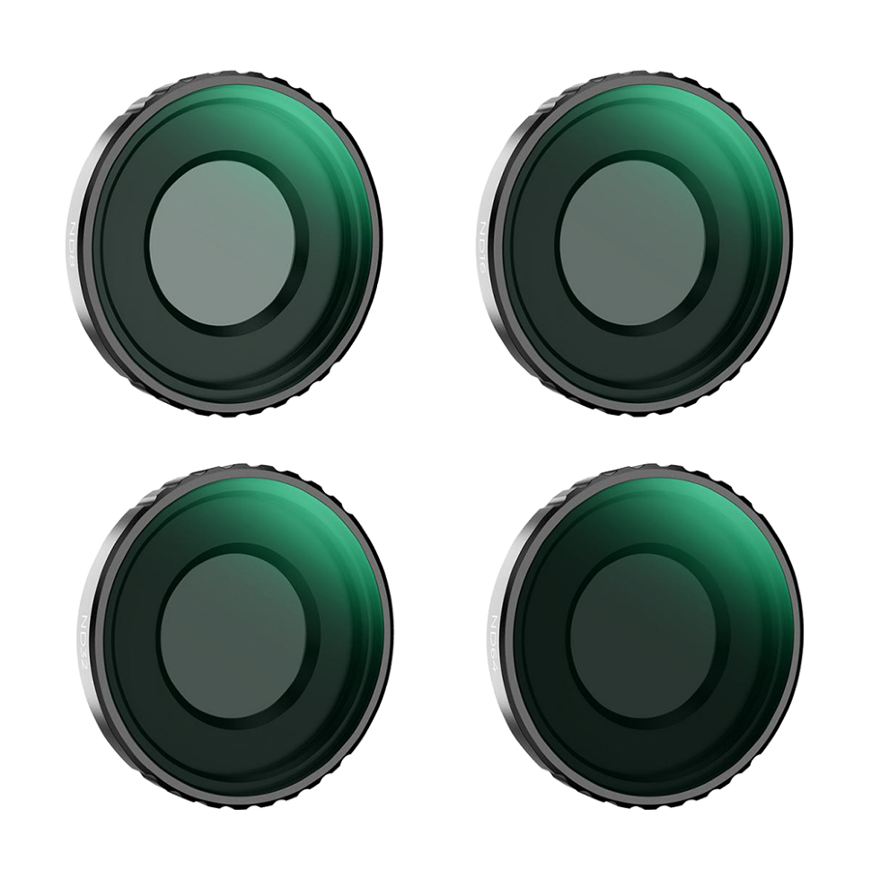 Комплект светофильтров K&F Concept Nano-X ND для DJI Osmo Action 4 (4 шт)