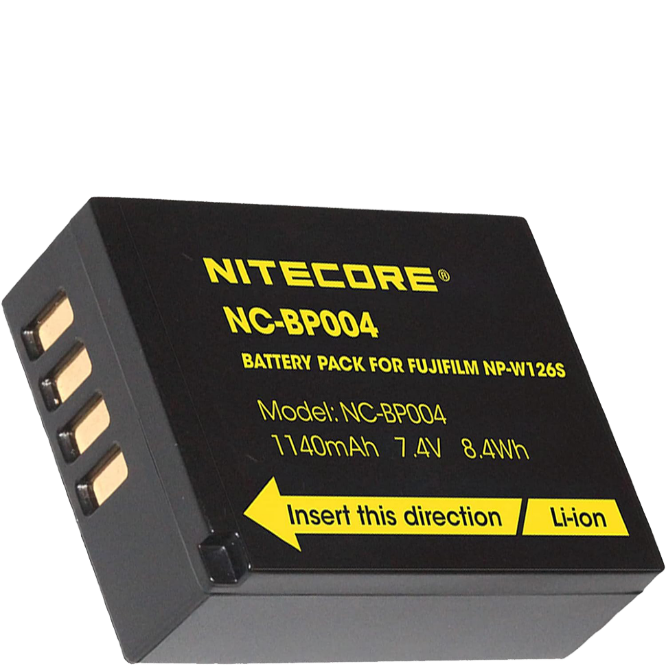 Аккумулятор Nitecore NC-BP004 (NP-W126S) 8.4Wh Аккумулятор Nitecore NC-BP004 (NP-W126S) 8.4Wh