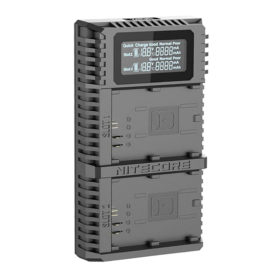Зарядное устройство Nitecore UCN2 PRO для LP-E6N Зарядное устройство Nitecore UCN2 PRO для LP-E6N