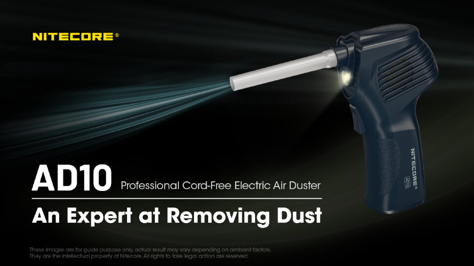 Воздуходувка Nitecore AD10 Electric Air Duster Воздуходувка Nitecore AD10 Electric Air Duster