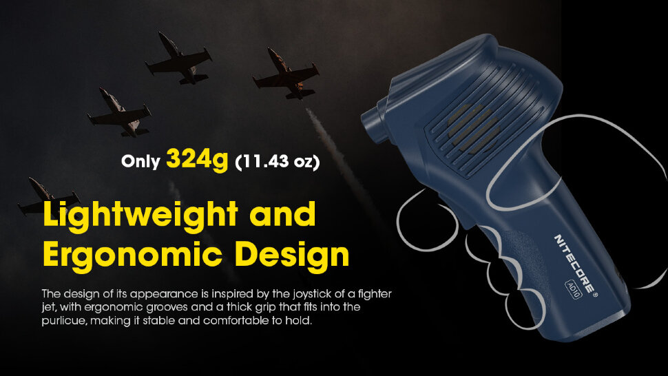 Воздуходувка Nitecore AD10 Electric Air Duster Воздуходувка Nitecore AD10 Electric Air Duster